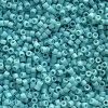 منجوق دلیکا میوکی - فیروزه ای براق - میوکی - کد 1136
