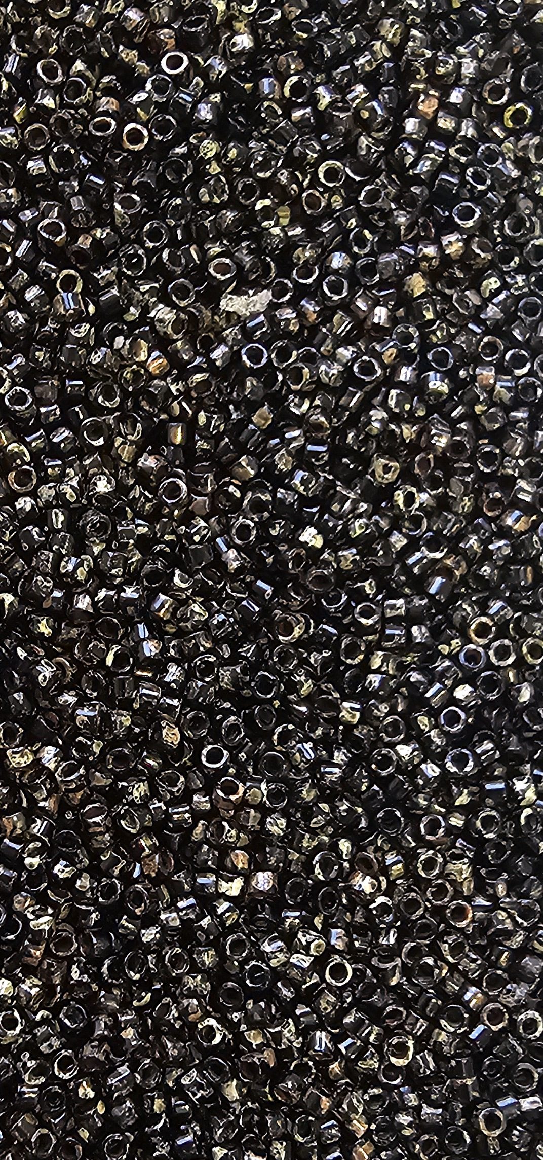 منجوق دلیکا میوکی - مشکی زنگاری براق (پیکاسو) - میوکی - کد 2261